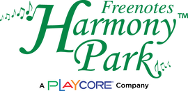 Freenotes Harmony Park logo - A PlayCore Company